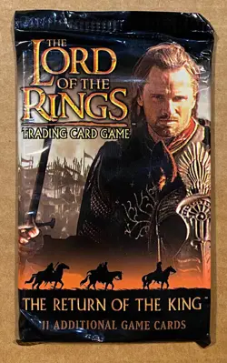NEW Lord Of The Rings - The Return Of The King Trading Card Game Booster Pack - Image 1