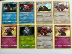 Pokemon Detective Pikachu Holo Lot - 8 Cards (MP-LP Condition) - Image 2