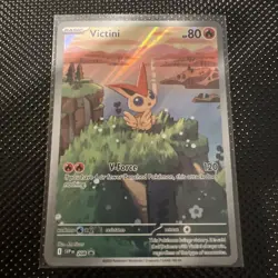 Victini 208 SV Scarlet & Violet Promo Cards Black Bolt& White Flare REGULAR CARD - Image 1