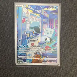Pokemon TCG Eiscue Holo Art Rare Card 205/193 Sv02: Paldea Evolved - Image 1
