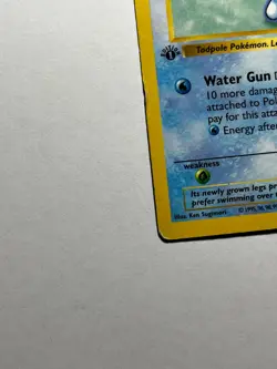POLIWAG Pokemon Card - WOTC - 1st Edition - Base Set - Shadowless - 59/102 - Image 3