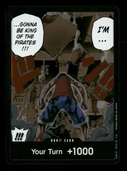 DON!! Card Luffy vs. Crocodile Devil Fruits Collection Vol. 1 DON!! One Piece - Image 1