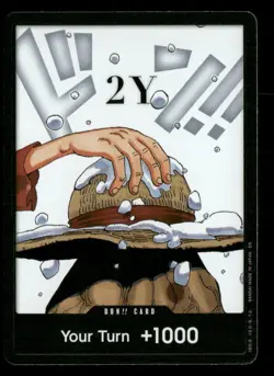 DON!! Card 2Y Double Pack Set Vol. 8 DON!! Legacy of the Master NM One Piece CC - Image 1