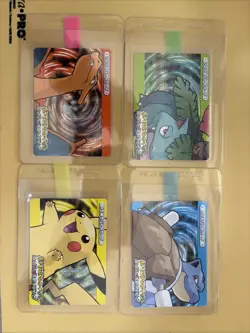 Pokemon Card E+ Battle Card Fire Red Leaf Green 4 Card Set Japanese Minty - Image 1