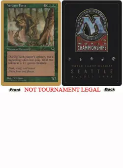 Verdant Force (Brian Seldon - 1998) World Championship NM Rare CARD ABUGames - Image 1