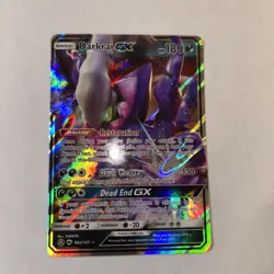 Pokemon Card Darkrai GX 88a/147 Shiny Alt Art Burning Shadows HOLO RARE - NM/VLP - Image 1