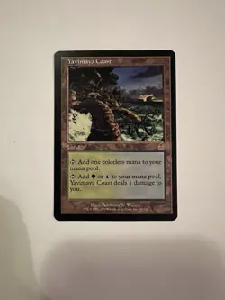 Yavimaya Coast Apocalypse Regular Lightly Played Mtg Magic The Gathering - Image 1