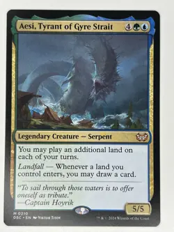 Aesi, Tyrant of Gyre Strait M Commander: Duskmourn: House of Horror 210 NM - Image 1