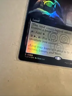 MTG Abandoned Air Temple TLA 0386 R NM FOIL Extended Art - Image 3
