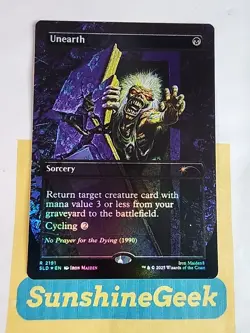 Unearth Iron Maiden Secret Lair Drop Regular - Image 1