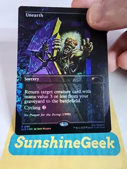 Unearth Iron Maiden Secret Lair Drop Regular - Image 2