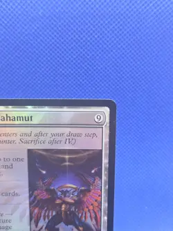 Magic the Gathering Final Fantasy Summon Bahamut 0001 Foil Mythic NM - Image 4