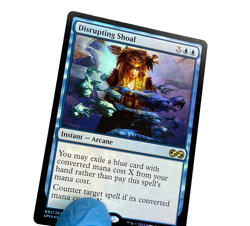 FOIL Disrupting Shoal Ultimate Masters MTG - Condition Shown In Many Pictures - Image 1