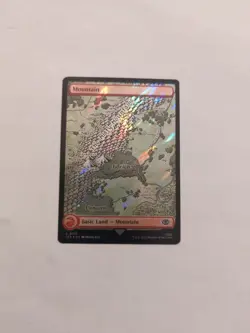 Mountain (0719) *SURGE FOIL* The Lord of the Rings NM MTG - Image 1