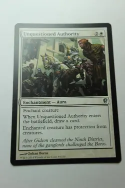 MTG Unquestioned Authority x1- -Conspiracy-Lightly Played - Image 1