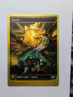 MTG Forest (DFT) (First-Place Foil) Aetherdrift Land 511 - Image 1
