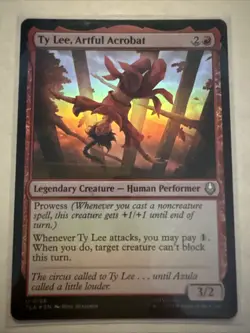 MTG FOIL Ty Lee, Artful Acrobat - Avatar: The Last Airbender #158 - Image 1