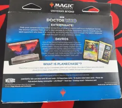 Magic The Gathering Universes Beyond: Doctor Who Masters Of Evil Commander Deck - Image 2