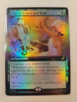 Foil Tale of Katara and Toph #207 Avatar: The Last Airbender Ext. Art Rare - Image 1
