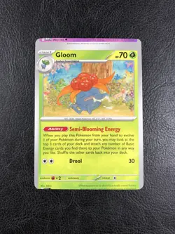 Miscut - Gloom 044/165 MEW EN 151 - Error Misprint - Pokemon TCG - Image 1