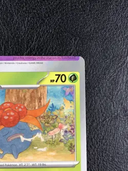 Miscut - Gloom 044/165 MEW EN 151 - Error Misprint - Pokemon TCG - Image 4
