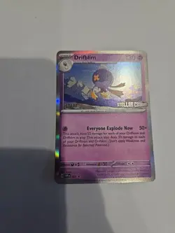 Pokemon - Drifblim - Stellar Crown - SVP EN 135 - LP/NM - STAFF - Image 1