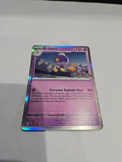 Pokemon - Drifblim - Stellar Crown - SVP EN 135 - LP/NM - STAFF - Image 2