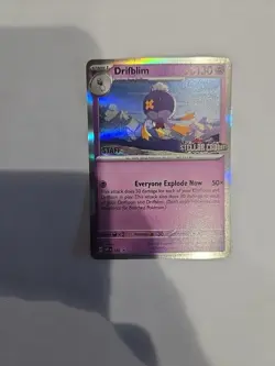 Pokemon - Drifblim - Stellar Crown - SVP EN 135 - LP/NM - STAFF - Image 3