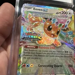 2025 Pokemon ENG - Prismatic Evolutions | Eevee ex #075 | STAMPED | CGC 10 - Image 2