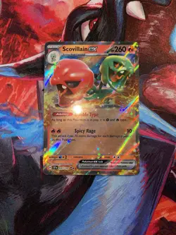 Pokemon Scovillian ex 037/191 Surging Sparks Double Rare Near Mint - Image 1