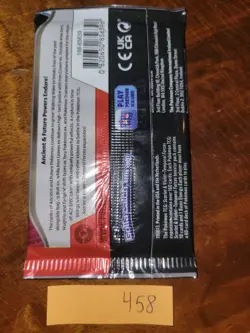 22.51g Temporal Forces Pokemon Booster Pack - Sealed #458 - Image 2