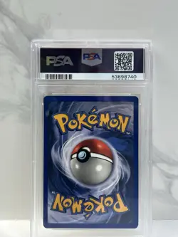 1999 Pokemon Jungle 1st Edition Pikachu Wizard Stamp Duelist Promo #60 PSA 9 - Image 2