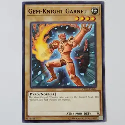 Gem-Knight Garnet - OP06-EN014 - LP - Common - Unlimited - Yugioh - Image 1
