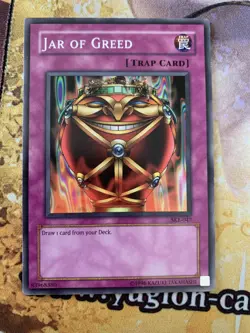 Jar of Greed SKE-047 Common Unlimited LP Edison Yugioh - Image 1