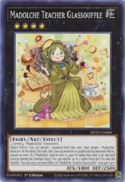 Madolche Teacher Glassouffle - MP20-EN068 - Common 1st Edition Yugioh - Image 1