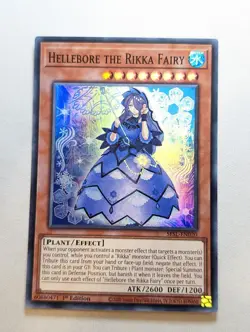 Hellebore the Rikka Fairy - SESL-EN020 - Super Rare - 1st Edition - Yugioh - Image 1