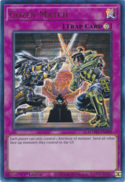 Gozen Match - MAMA-EN098 - Ultra Rare 1st Edition Yugioh - Image 1