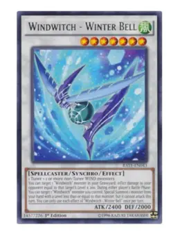 Windwitch - Winter Bell - RATE-EN043 - Rare - 1st Edition - Yugioh - Image 1