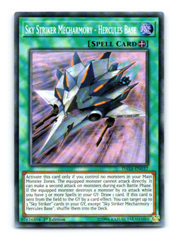 Sky Striker Mecharmory - Hercules Base DASA-EN037 Super Rare 1st Edition Yugioh - Image 1