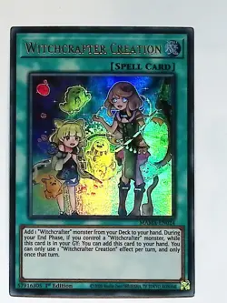 Witchcrafter Creation - MAMA-EN024 - Ultra Rare - 1st Edition Yugioh - Image 1