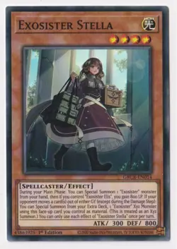 Exosister Stella - GRCR-EN014 - Super Rare 1st Edition Yugioh - Image 1