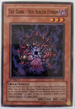 YuGiOh The Dark - Hex-Sealed Fusion Various Sets Common - Image 1
