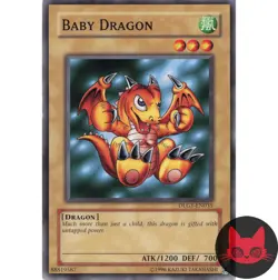 Yugioh Baby Dragon DLG1-EN035 Common NM - Image 1
