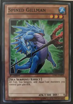YuGiOh Spined Gillman Various Sets Common - Image 1