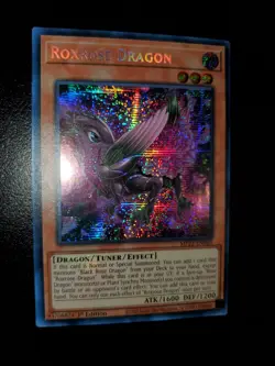 Yugioh Roxrose Dragon SCR 1st Ed. MP22-EN060 Near Mint - Image 2