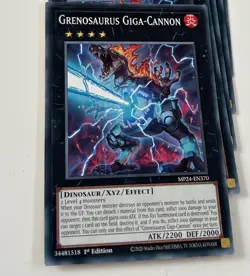 YUGIOH MP24-EN370 Grenosaurus Giga-Cannon Common 1st Edition NM - Image 1