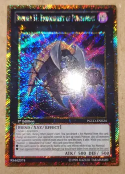 PGLD-EN024 Number 31: Embodiment Of Punishment Secret mixed editions Yugioh Card - Image 1