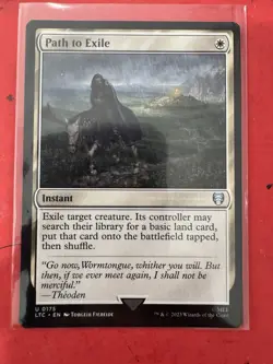 Path to Exile [The Lord of the Rings: Tales of Middle-Earth Commander] Magic MTG - Image 1