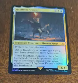 MTG Haytham Kenway Foil - Universes Beyond: Assassin's Creed 0057 R - Image 1