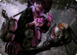 Regular Art Series UNDERCITY SCROUNGER mtg NM Kamigawa Neon Dynasty - Image 2